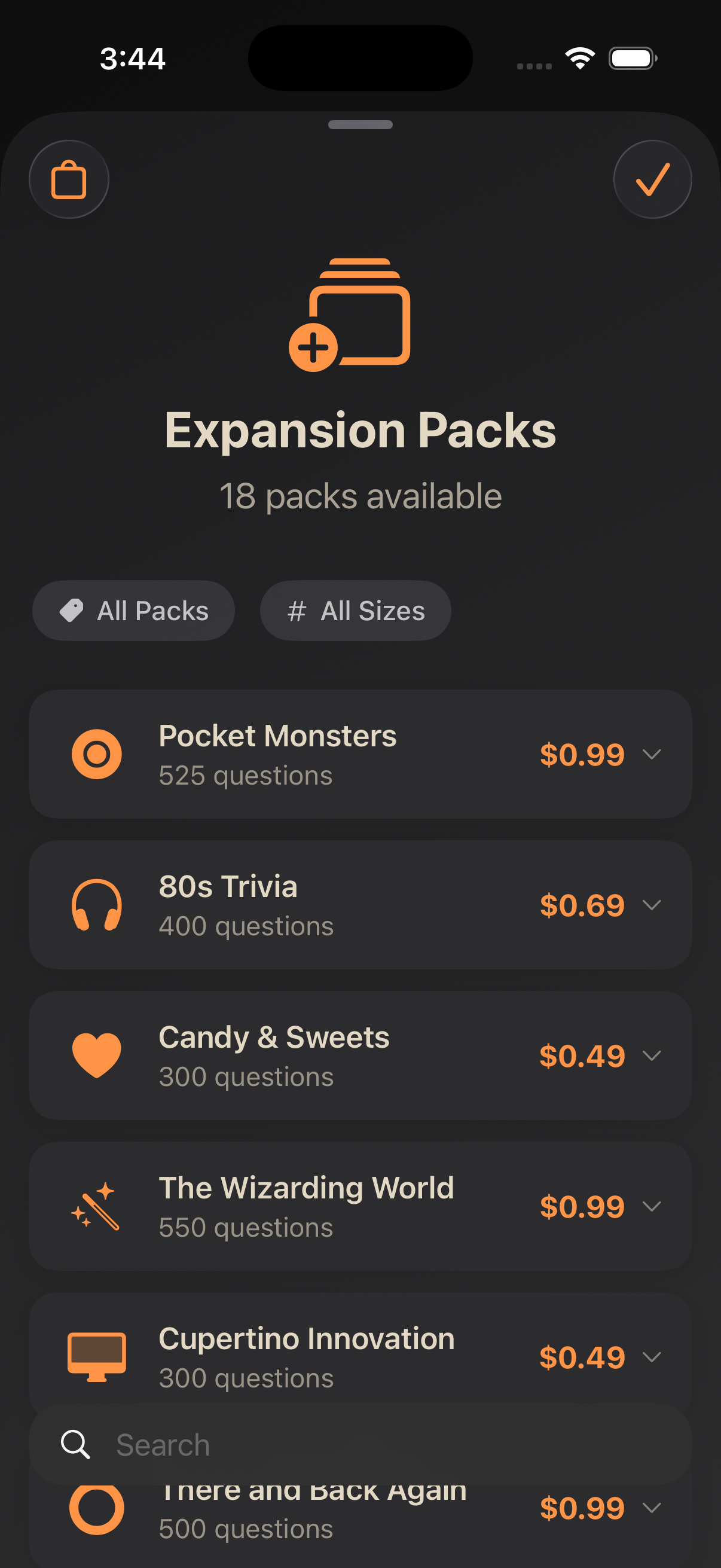 Fiz expansion packs