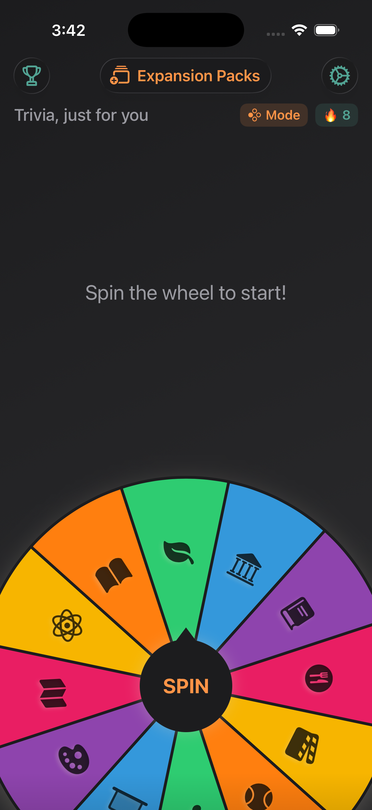 Fiz spinning wheel